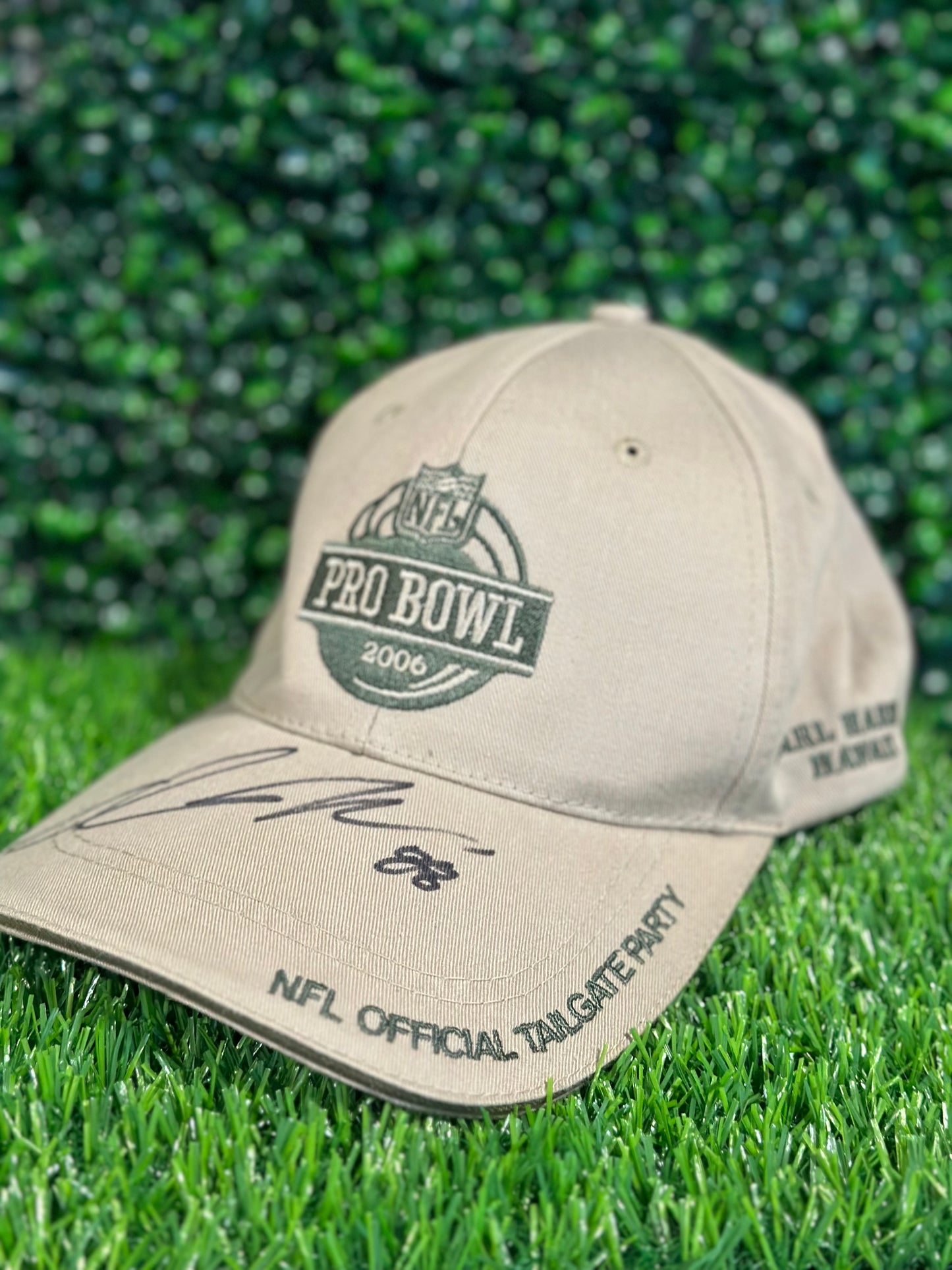 Marvin Harrison Signed Pro Bowl Hat Hawaii 2006