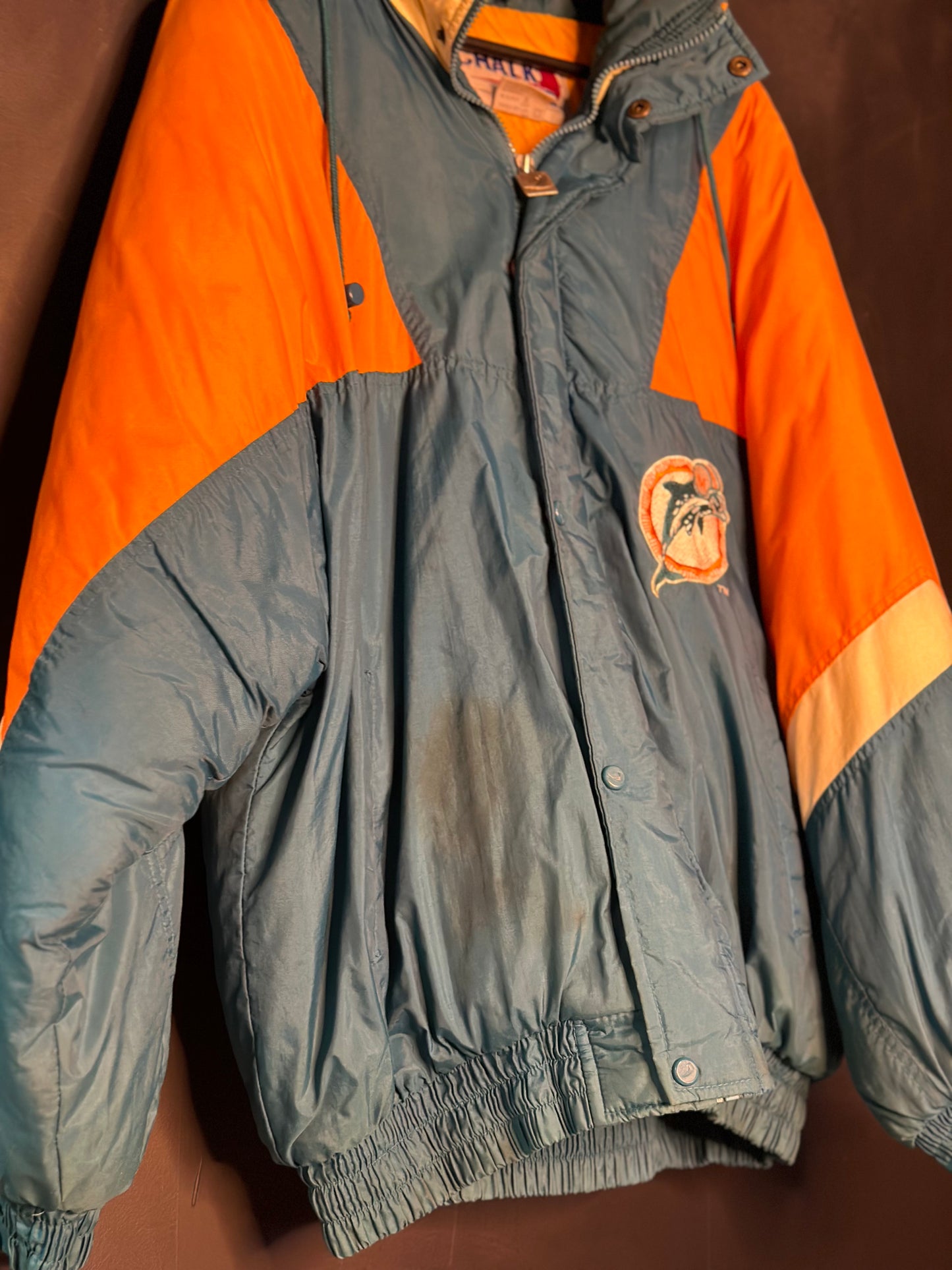 Miami Dolphins Chalk Line Hooded Jacket