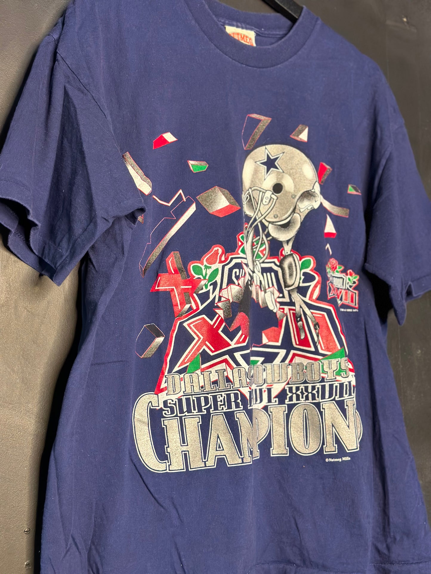 Dallas Cowboys Nutmeg Mills Super Bowl Champs Tee