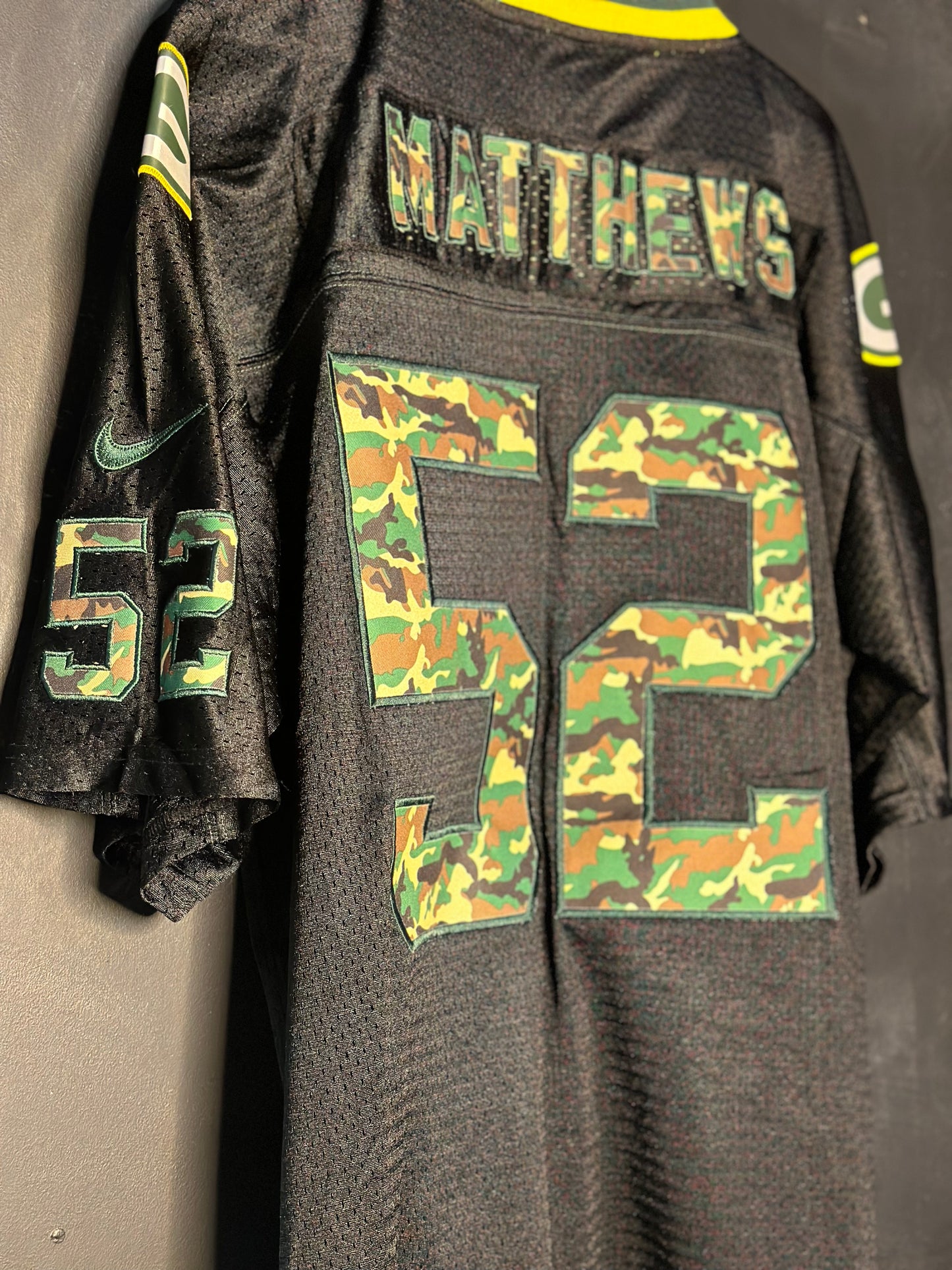 Clay Matthews Packers Camo #52 Nike Jersey