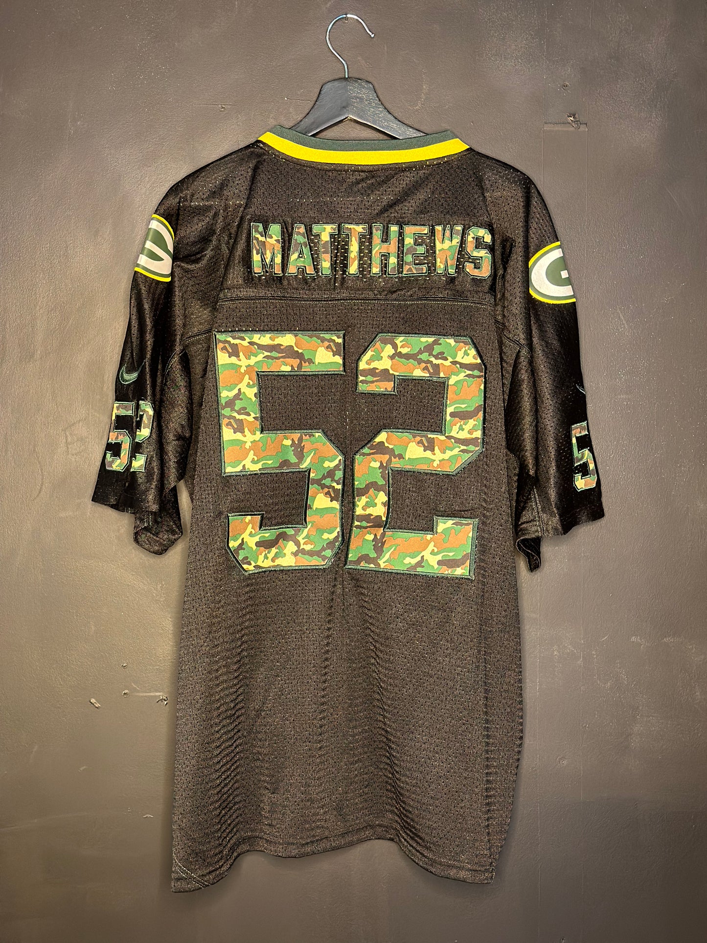 Clay Matthews Packers Camo #52 Nike Jersey