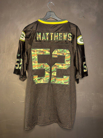 Clay Matthews Packers Camo #52 Nike Jersey