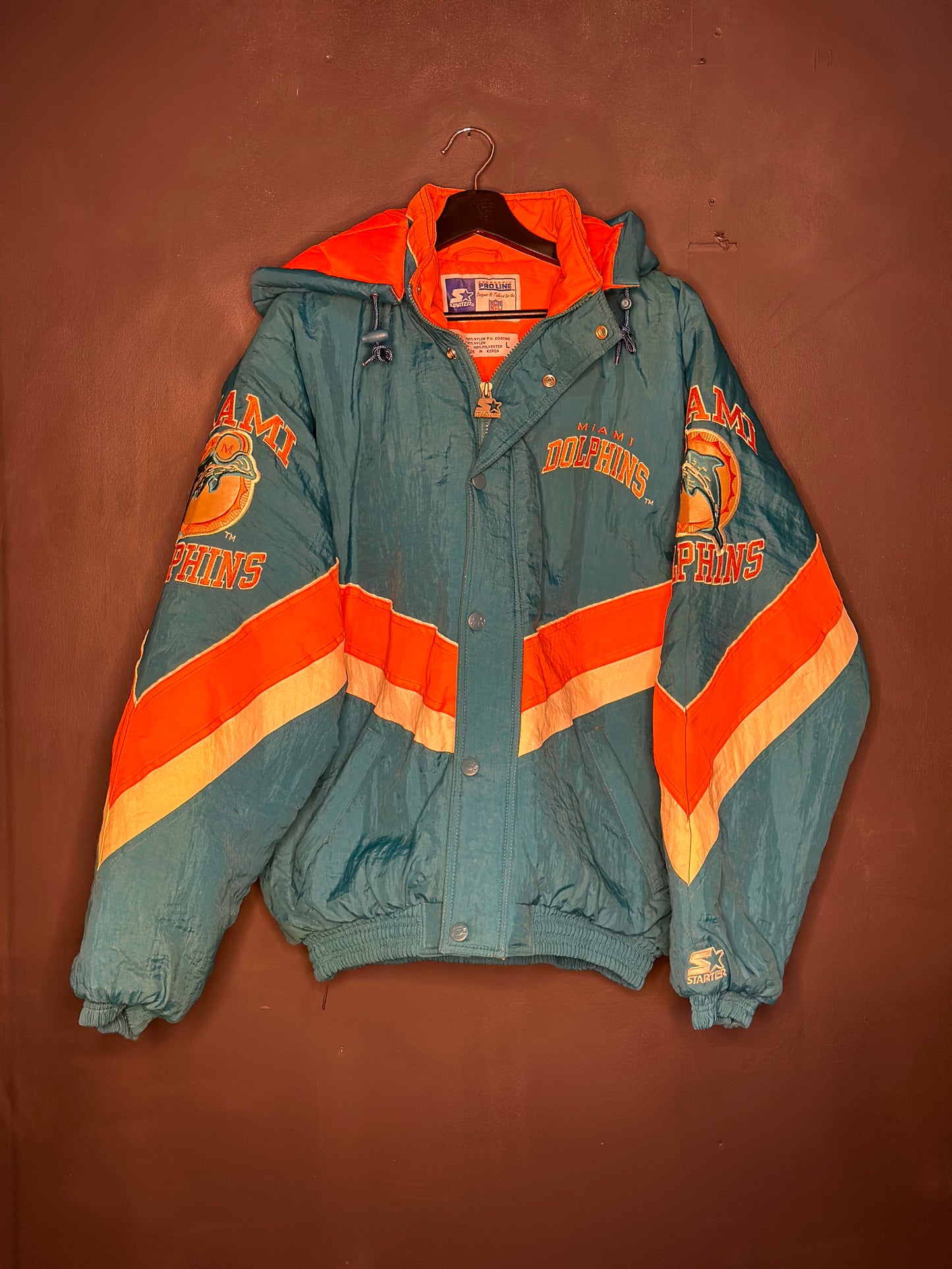 Miami Dolphins Starter Pro Line Jacket