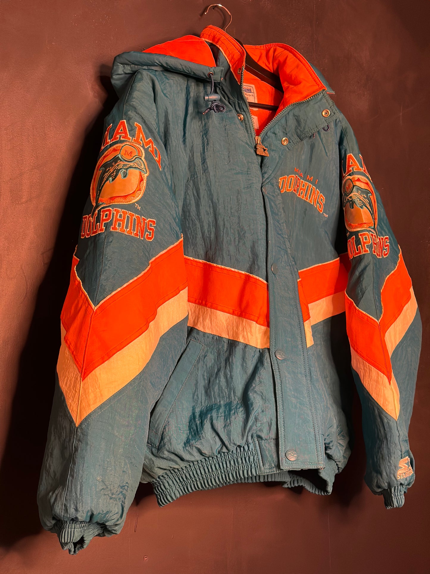 Miami Dolphins Starter Pro Line Jacket