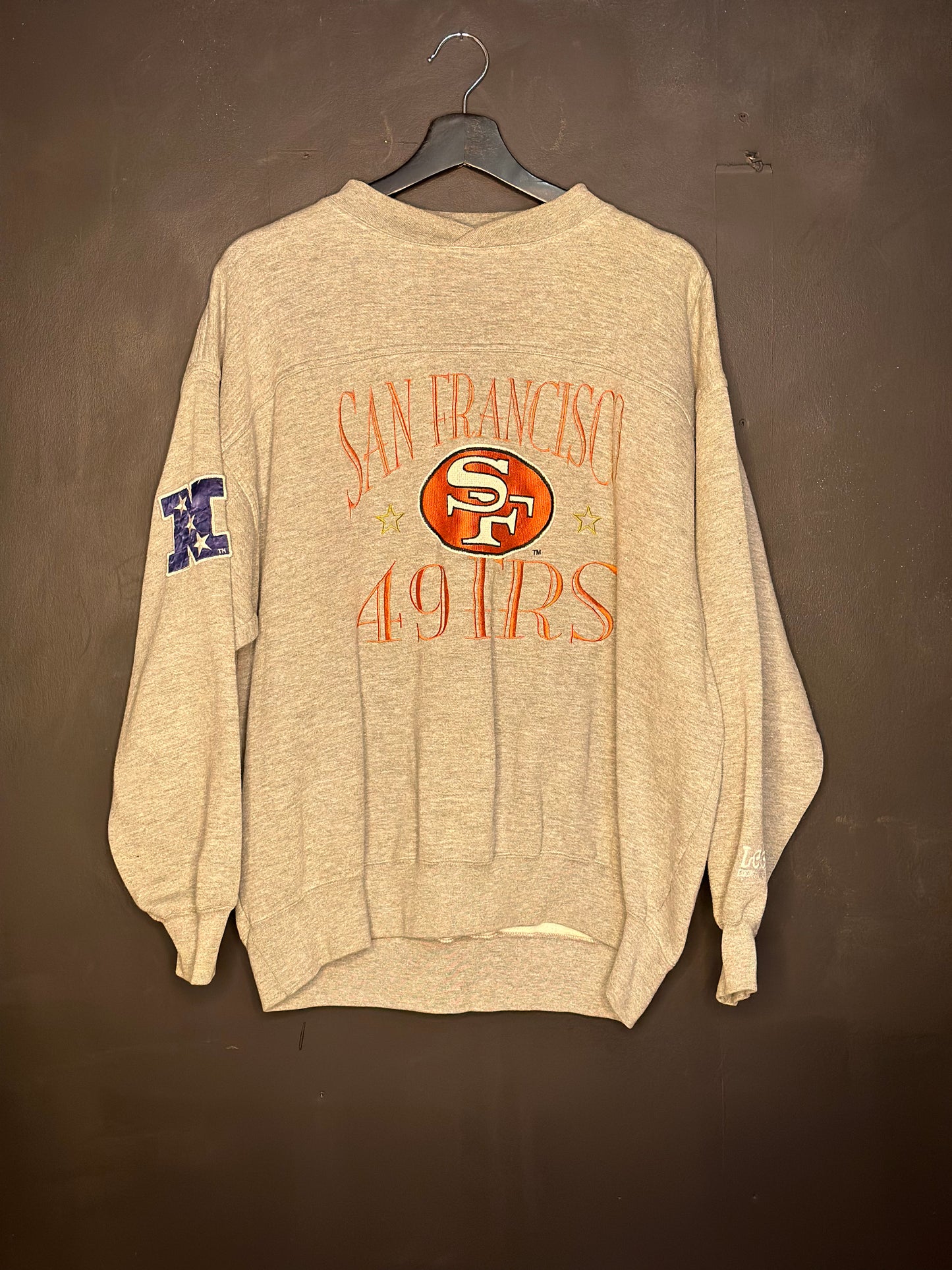 San Francisco 49ers Lee Sport Crewneck Sweater