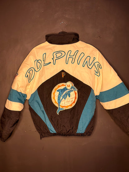 Miami Dolphins Pro Player Spell Out Jacket