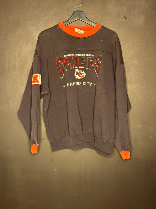 Kansas City Chiefs Lee Sport Crewneck Sweater