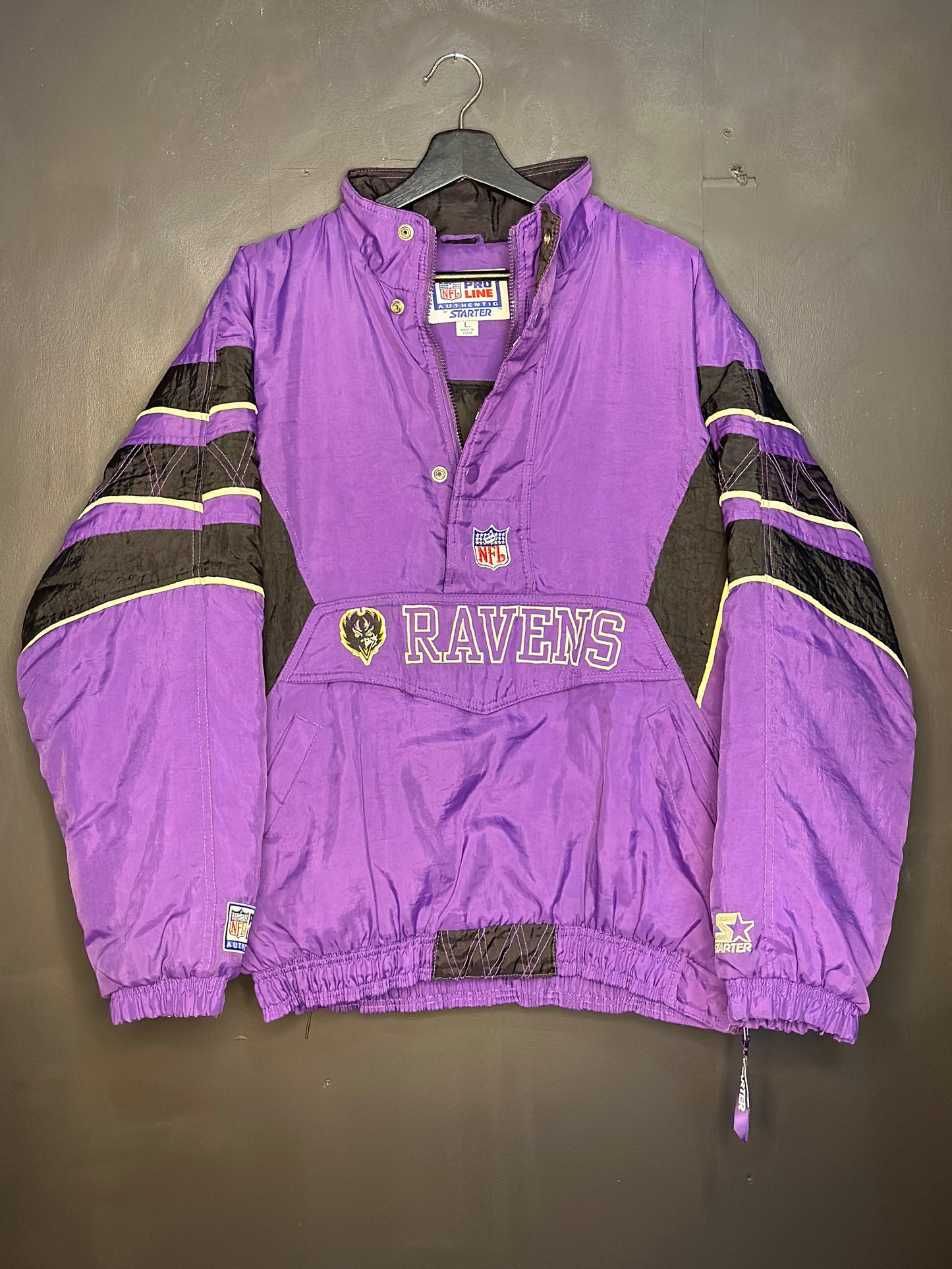 Baltimore Ravens Starter Pro Line Authentic Jacket