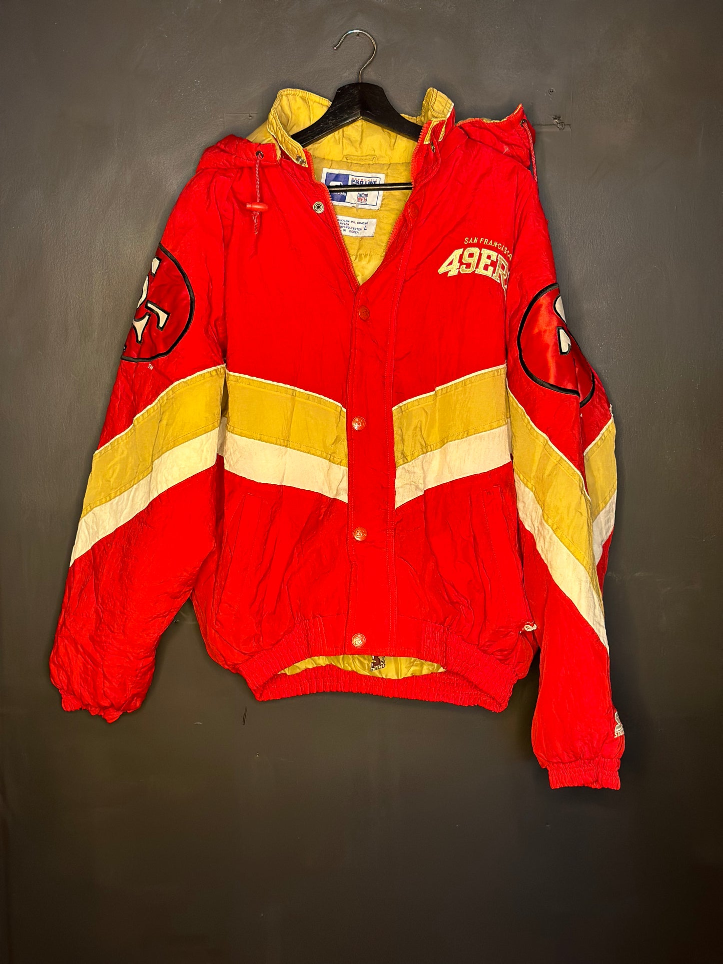 San Francisco 49ers Starter Pro Line Jacket