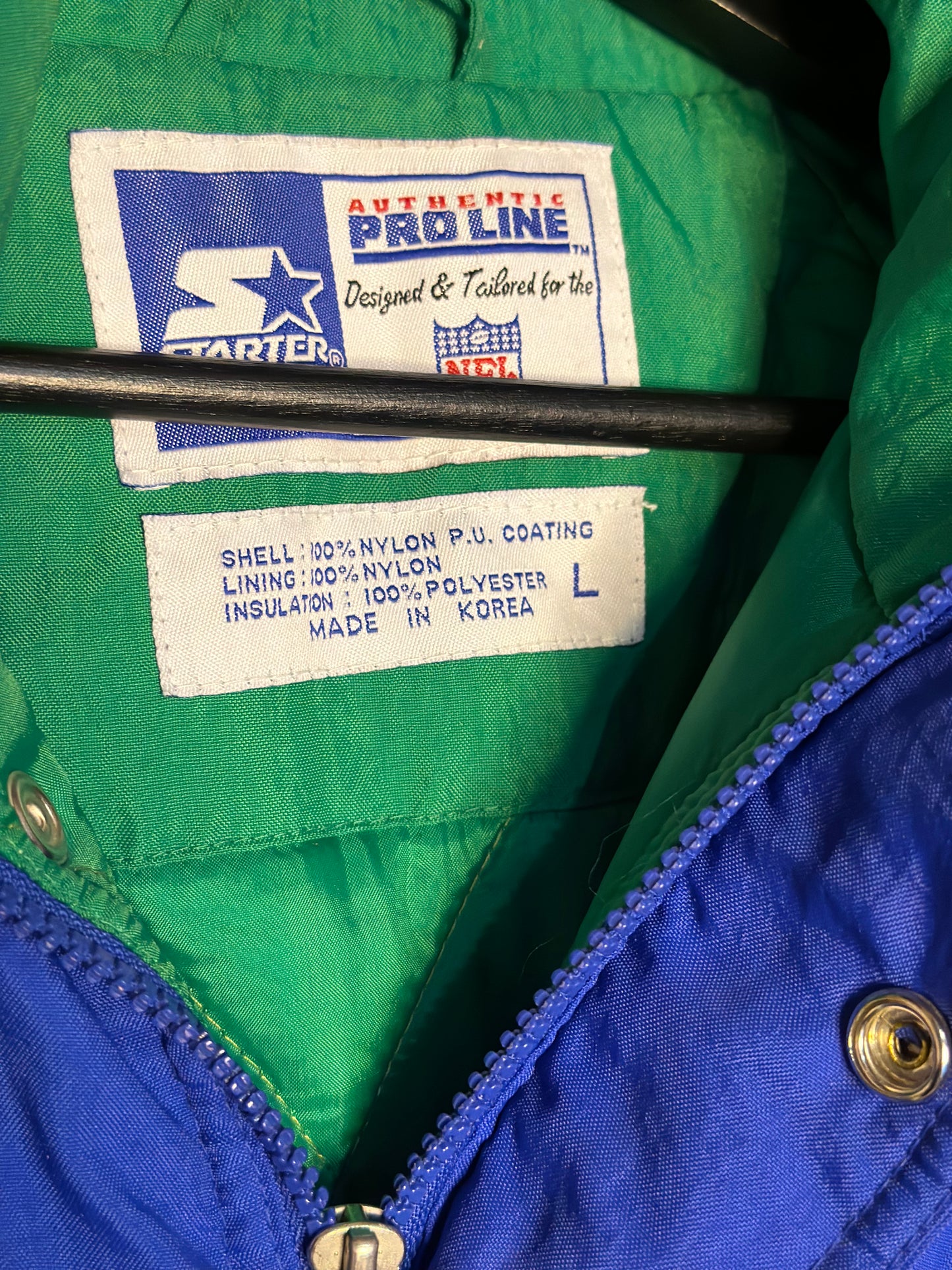 Seattle Seahawks Starter Authentic Pro Line Jacket